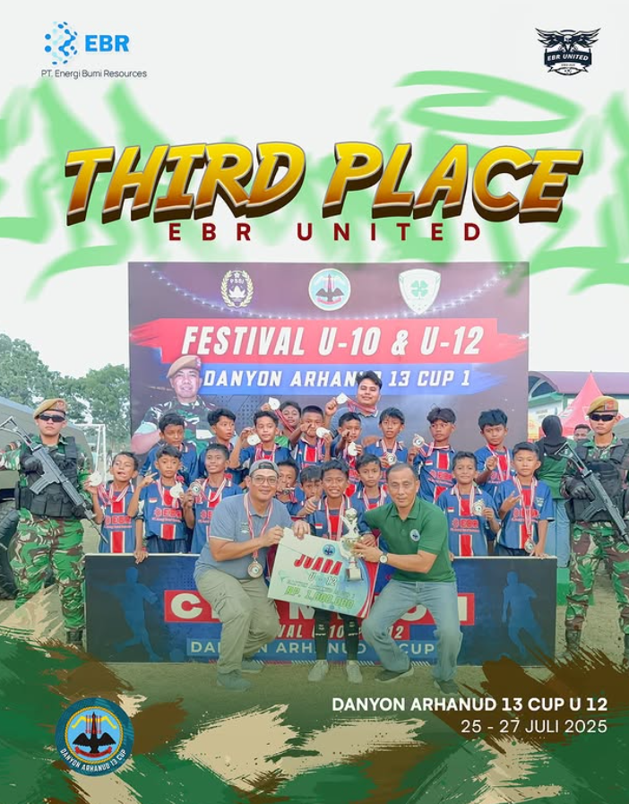 EBR United Perhelatan Danyon Arhanud 13 Cup 2025.